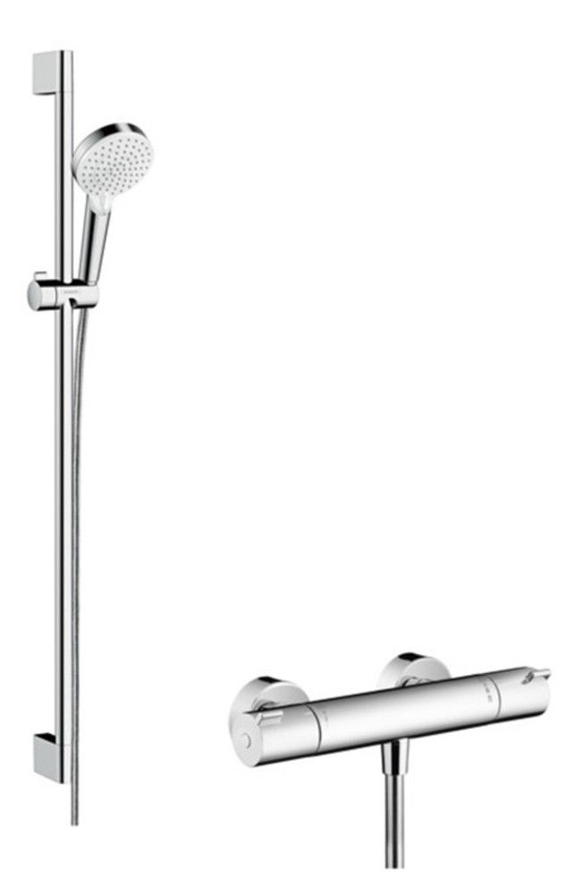 Hansgrohe Crometta Système DE Douche Apparent Vario Avec Ecostat 1001 CL
