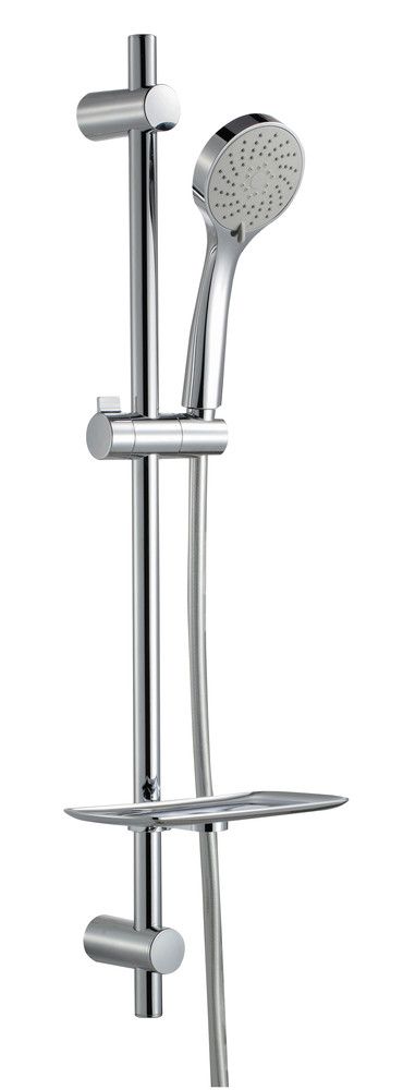 Van Marcke Caluso Set DE Douche Complet Avec Fixations 3 Jets Chromé