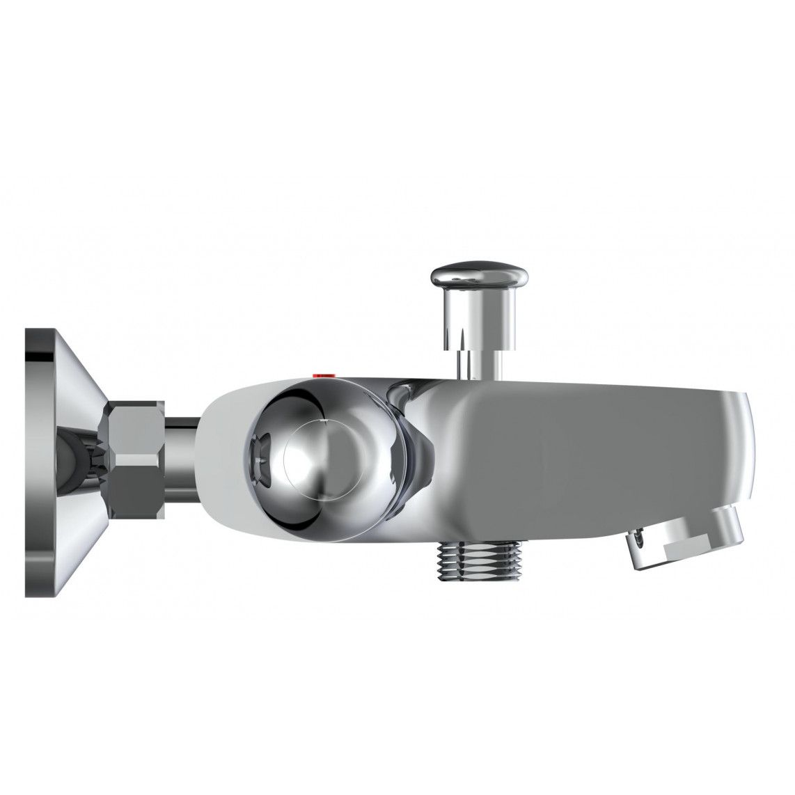 52440 SUPRA Thermostatic bathtub mixer, chrome vue 2