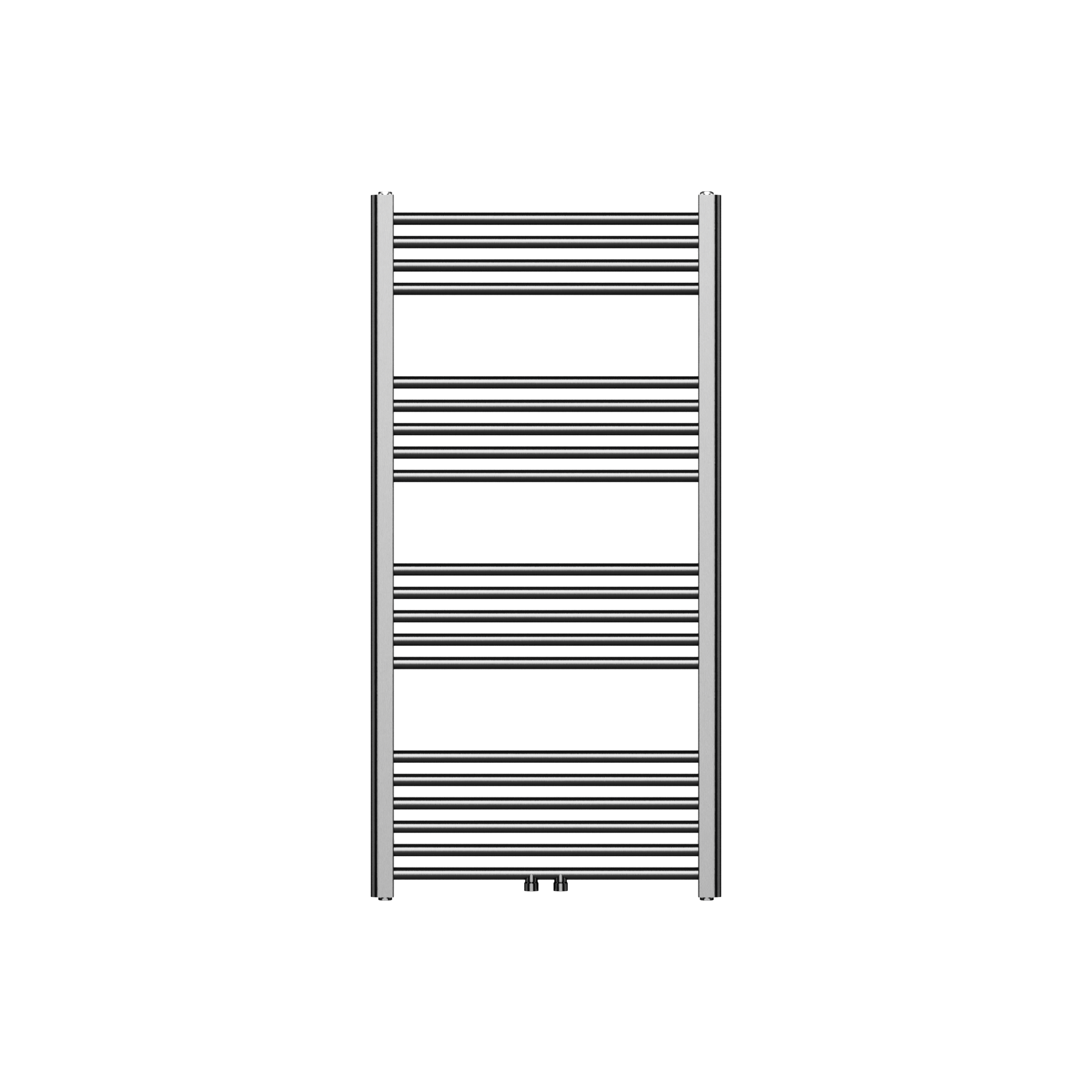 Radiateur Sèche-serviettes Raccordement Central Gris Bronze 1200×600-414 Watt