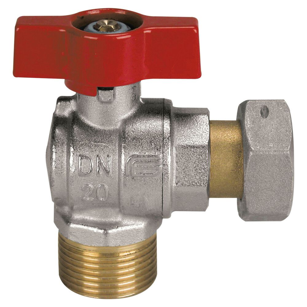 Effebi Aster Robinet D'arrêt Équerre 3/4” M-3/4” Acs