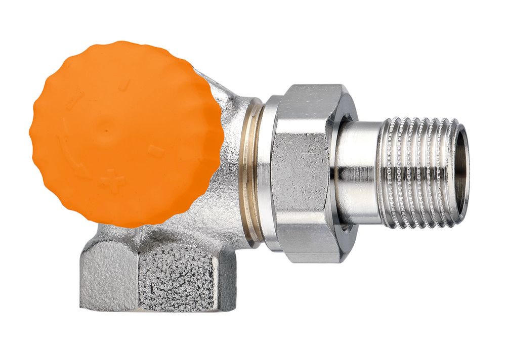 Heimeier Eclipse Robinet Thermostatique Débit Double Équerre Gauche 1/2”F