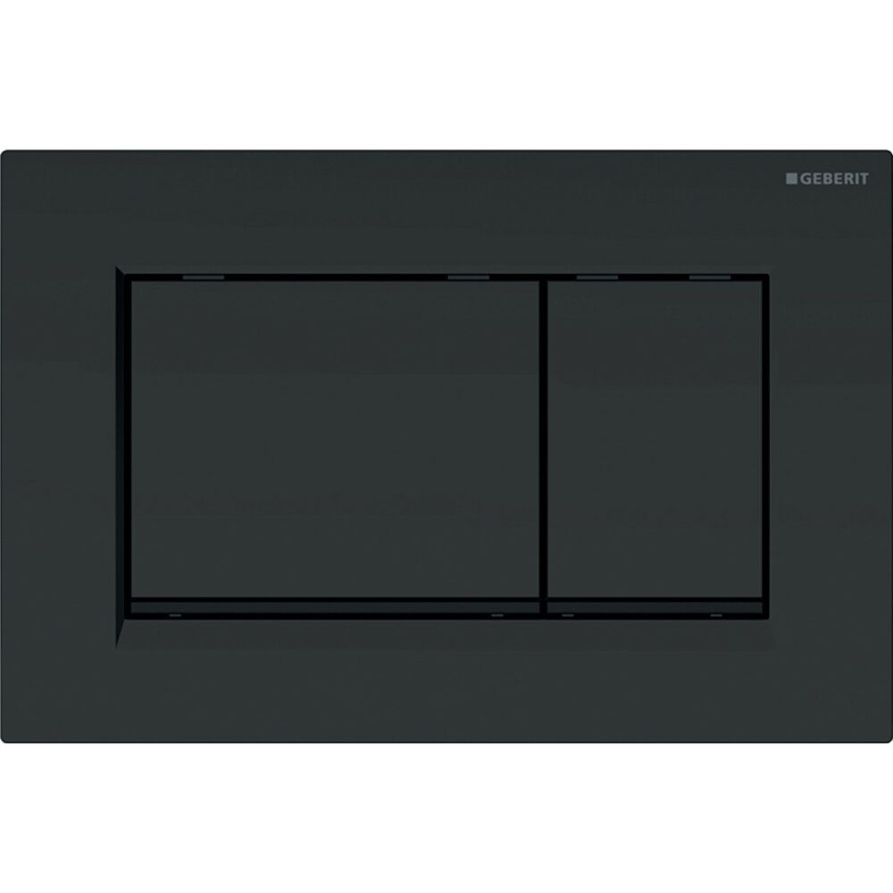 Geberit SIGMA30 Plaque DE Commande Noir Mat