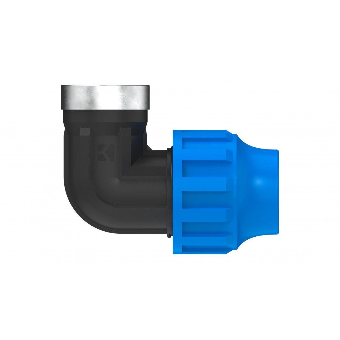 984846417 PP knie 90°, 32 mm x 3/4"BI, knelfitting voor tyleen/socarex vue 2