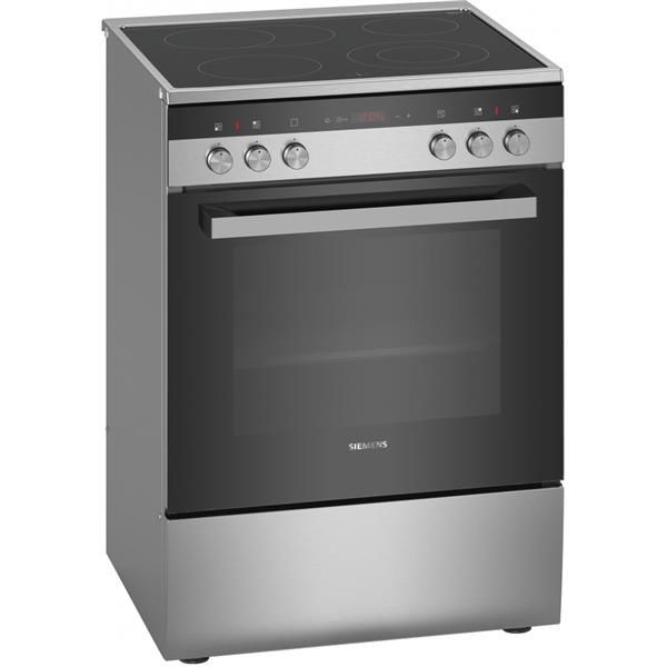 Cuisinière IQ300 Electrique classe A, 7 modes de cuisson, 66L, humidClean, display Rouge, Inox Inox