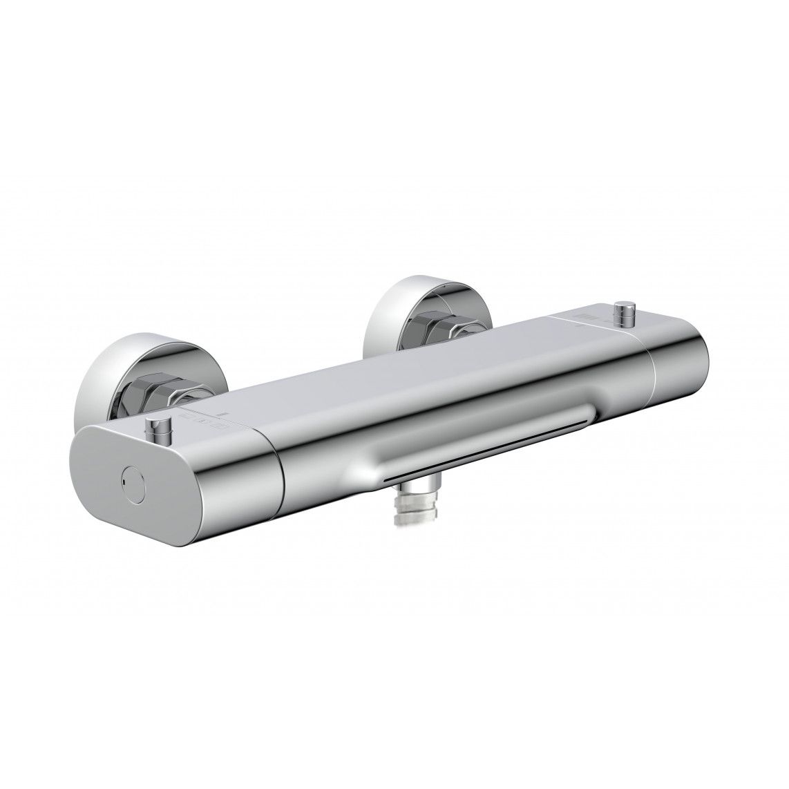 1330090 CARNEO Bathtub mixer, chrome, with waterfall spout vue 8