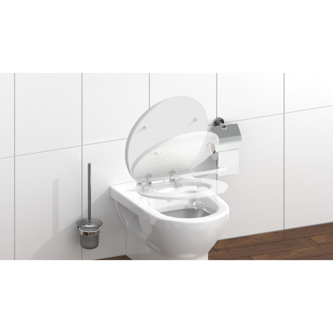 80522 MDF HG WC-zitting BALANCE, met valrem vue 9