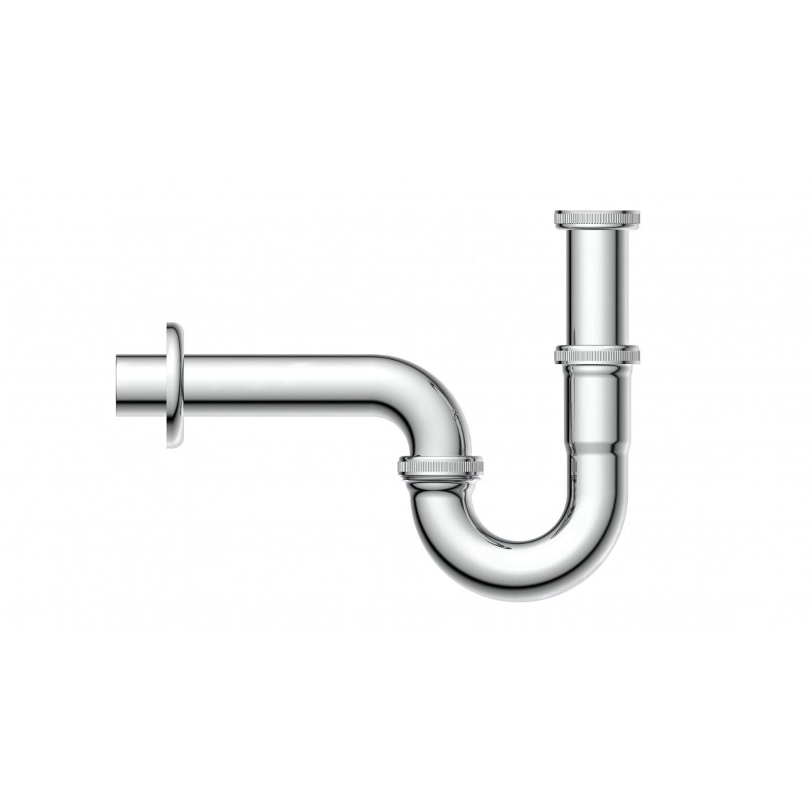98801110 buissifon, chroom, 1 1/4" x 32 mm vue 3