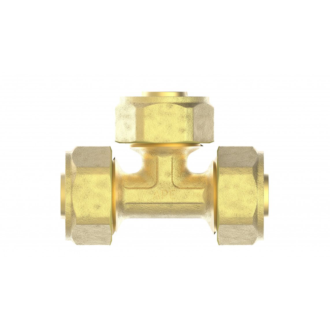 988911255 MS T-stuk, blanco, 20 mm, knelfitting voor meerlagen buis vue 2