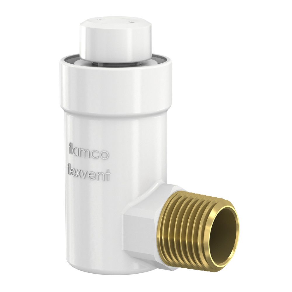 Flamco Flexvent H Purgeur D'air À Flotteur 1/2” Blanc