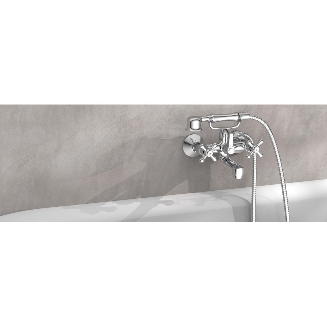 33530 ELK Bathtub mixer, chrome vue 3