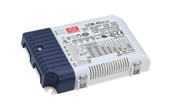 Led driver 40W alim. en courant constant sortie 0.35A / 0.5A / 0.6A / 0.7A / 0.9A dimmable 0-10Vdc