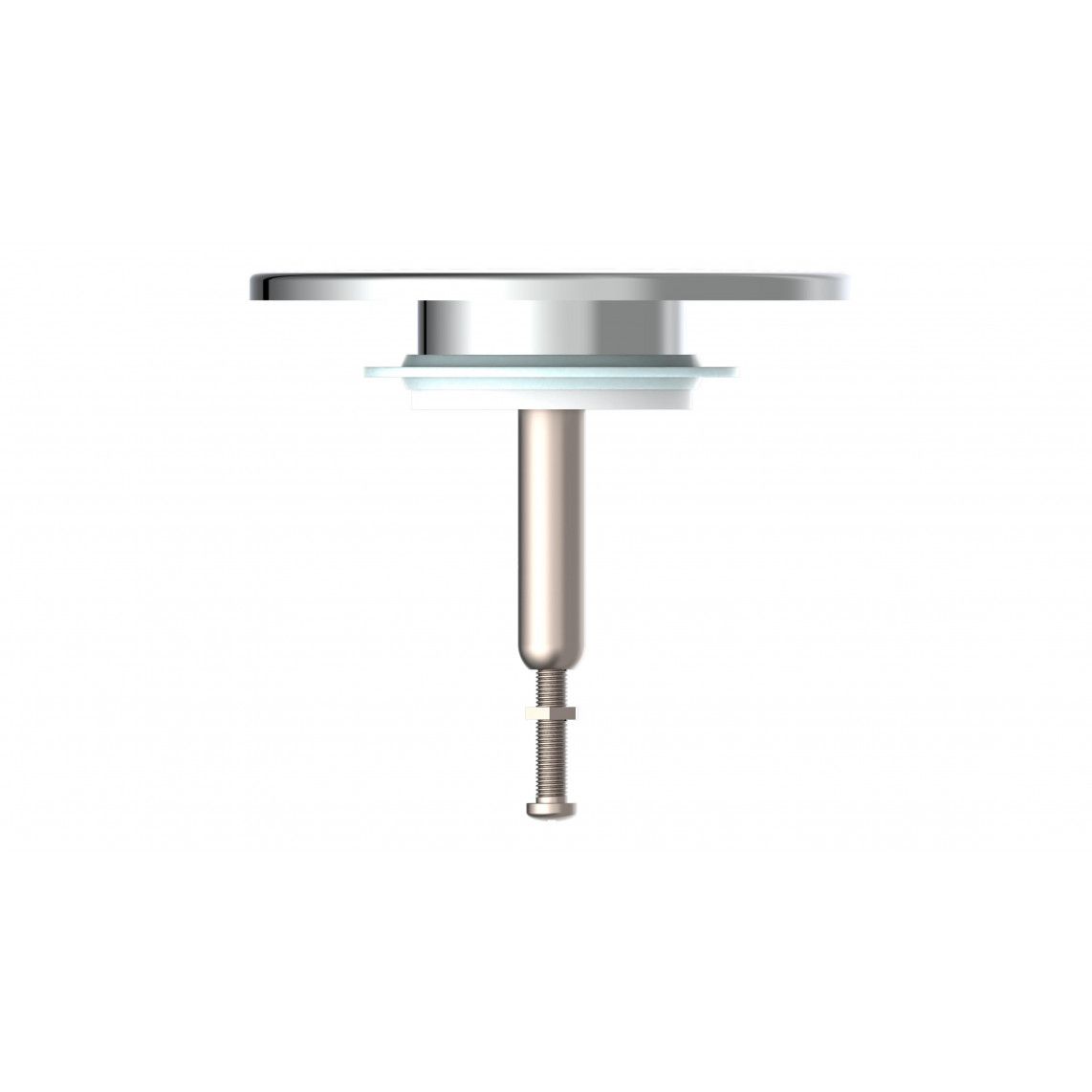 988453155 Drain plug, chrome, 70 mm x 1 1/2", fot bathtub vue 2