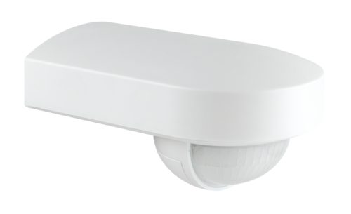 Détecteur de mouvement, Niko Home Control, 16 m, 180°, IP54, avec lentille orientable, pour montage en saillie, couleur blanc
