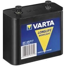 Pile 6V pour torche worklight 4R25 / 2 19000mAh longueur 134mm largeur 67mm hauteur 112mm