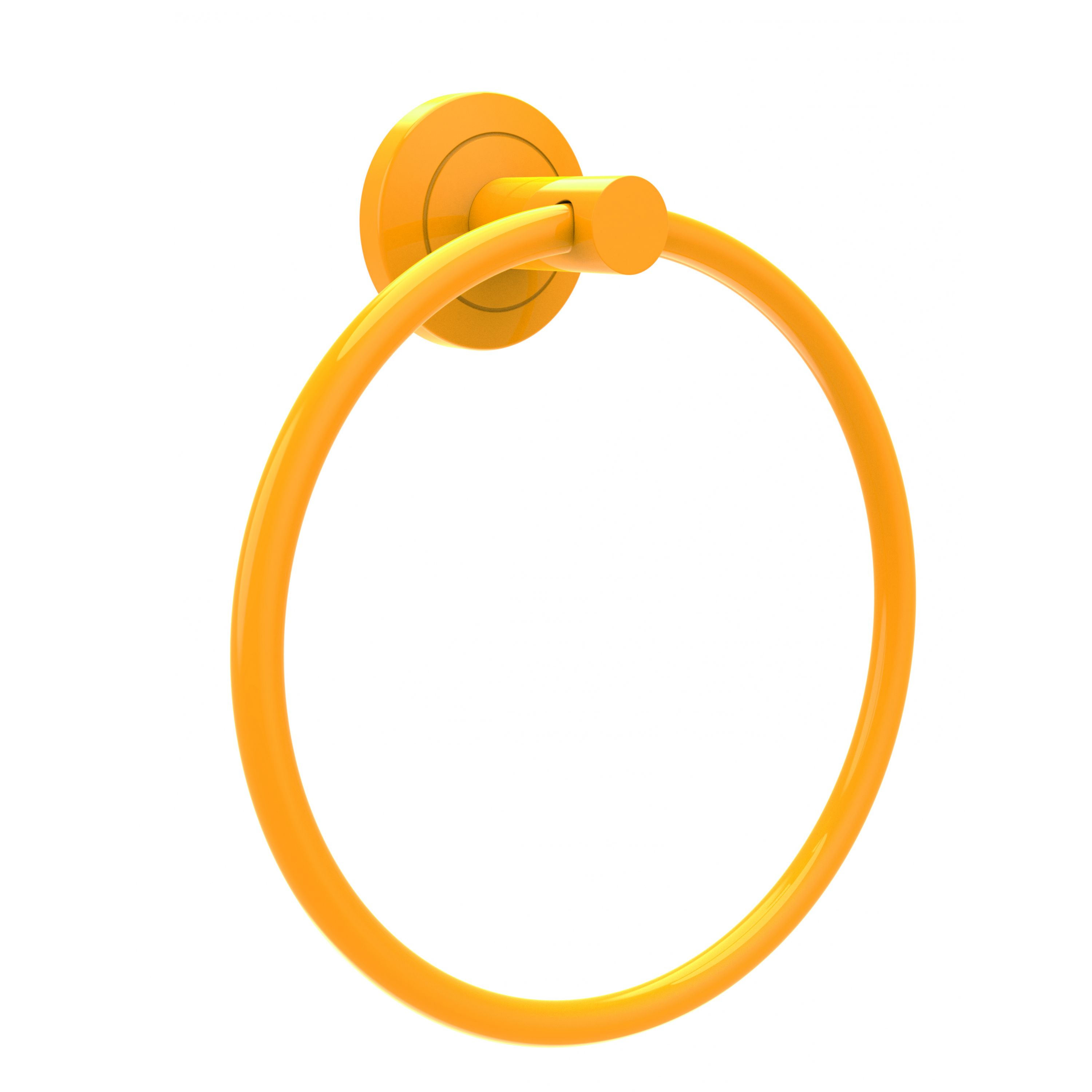 Creavit Royale Anneau Porte-serviettes - Jaune
