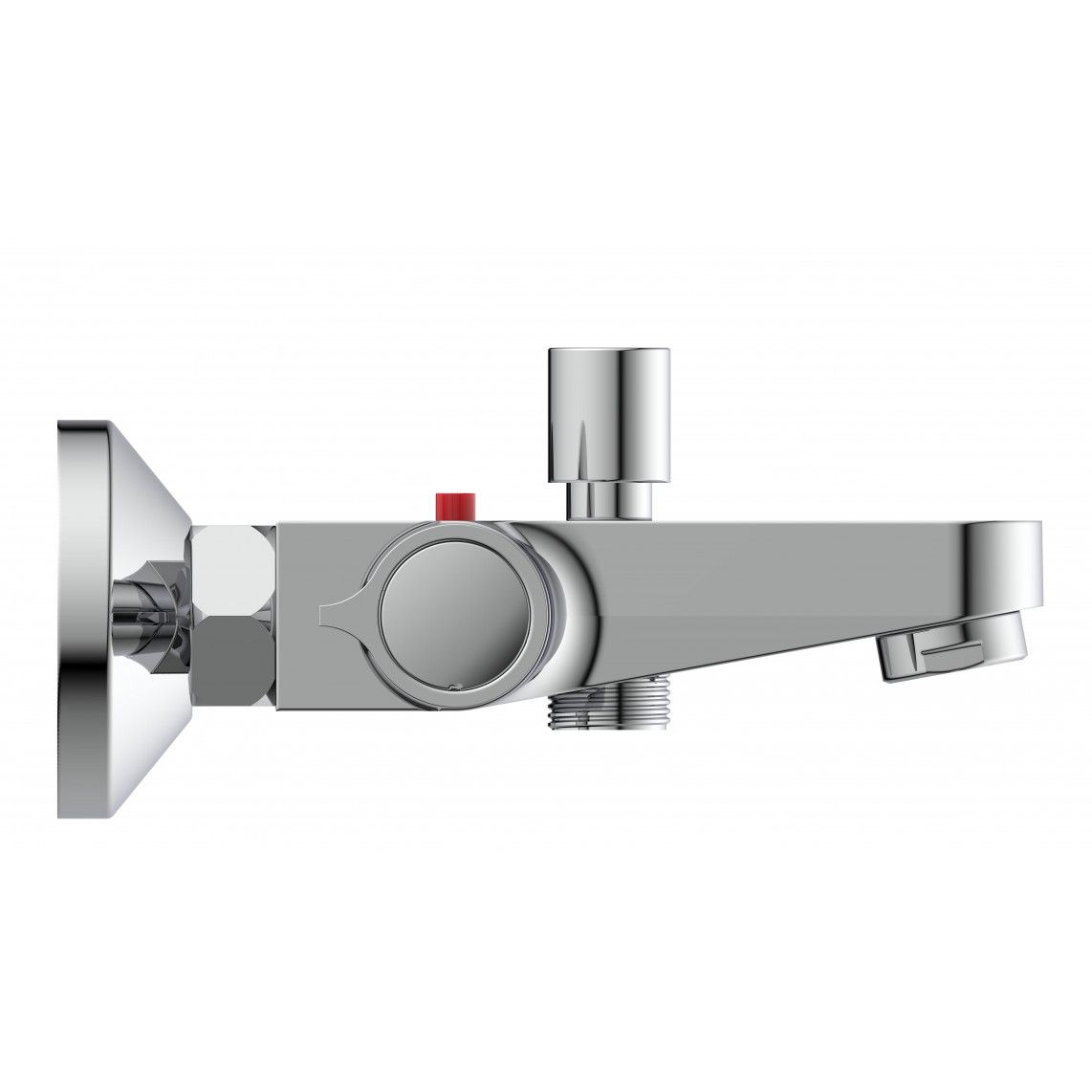 52450 VICO Thermostatische badkraan, chroom vue 3