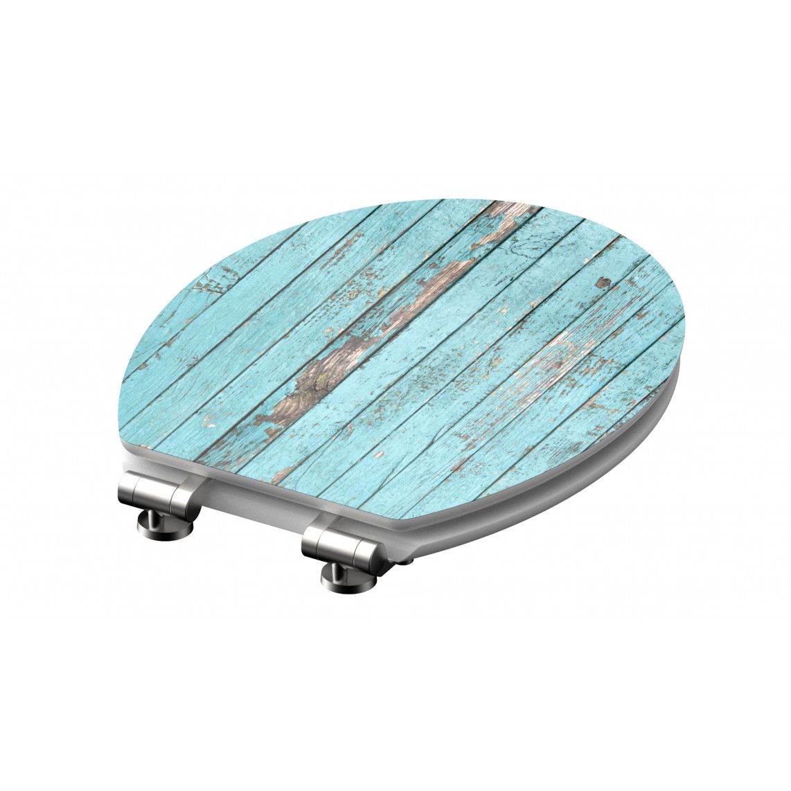 80536 MDF HG WC-zitting BLUE WOOD, met valrem vue 5