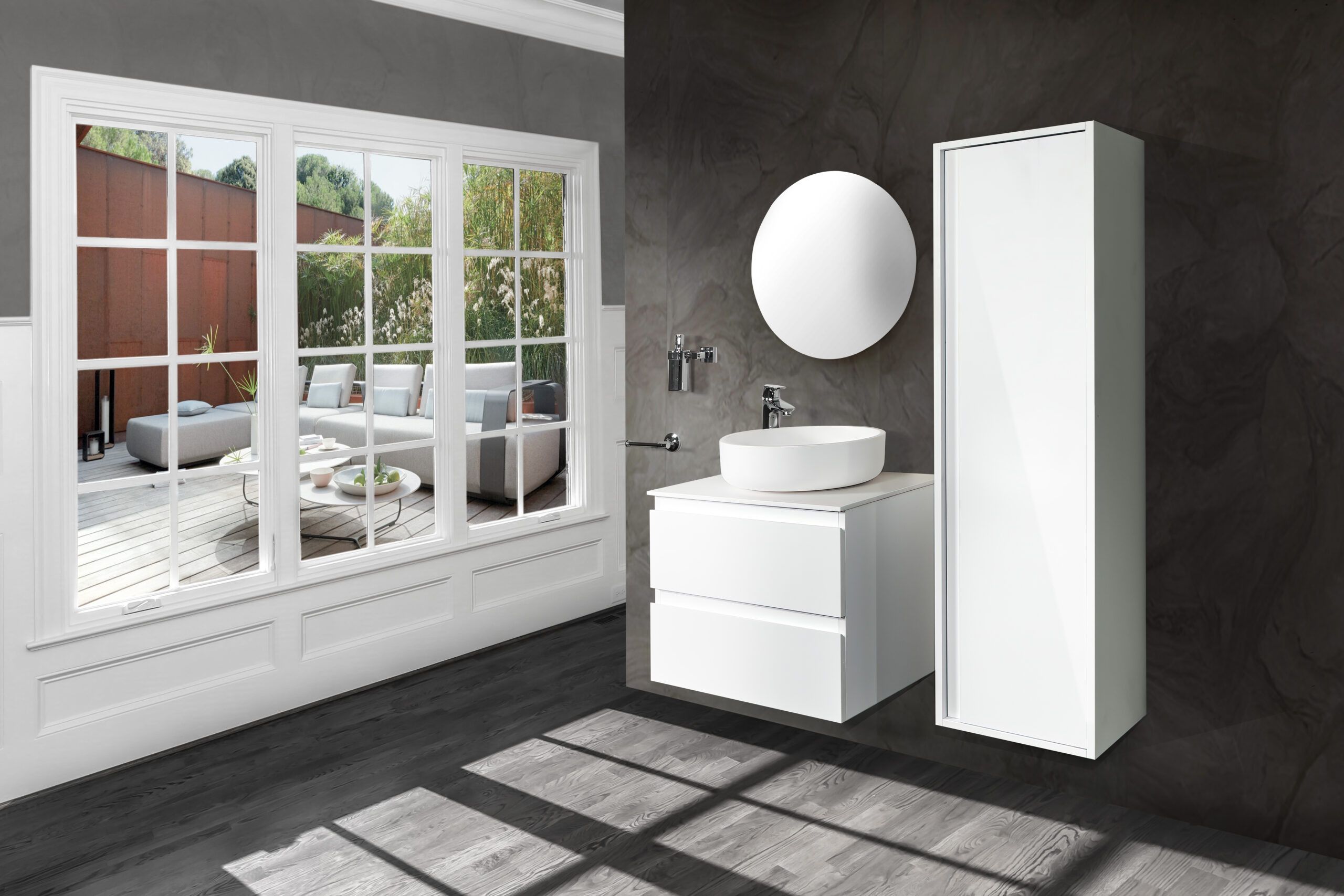 Aloni Sally Meuble Sous-plan (60CM) - Blanc Mat