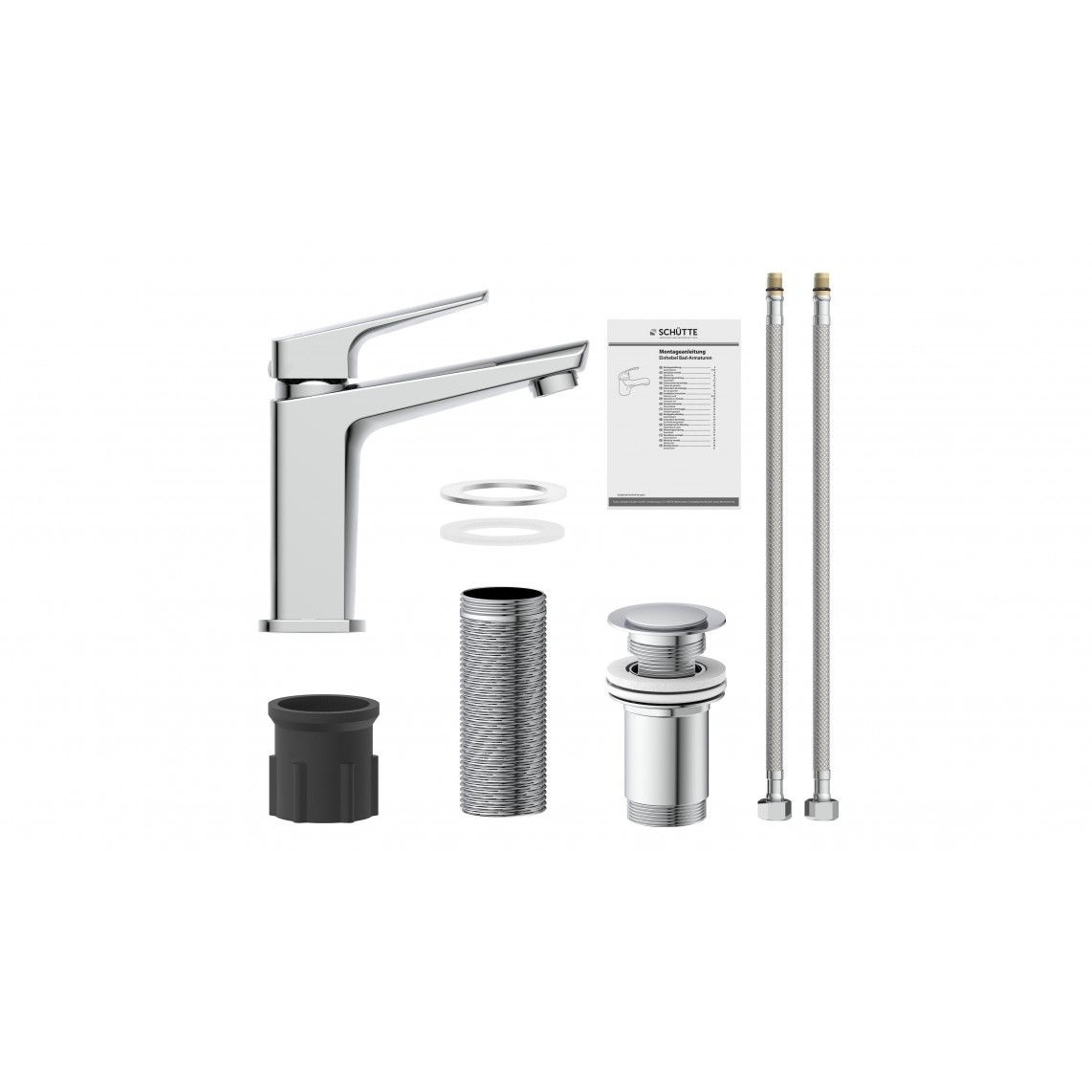 34010 RAVEN Wash basin mixer, chrome vue 4