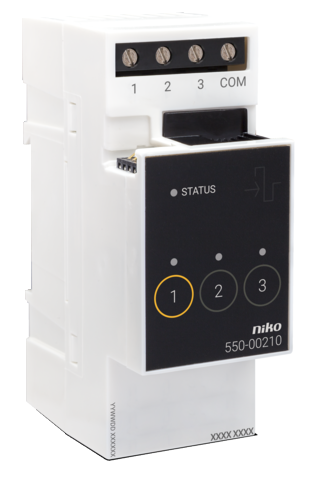 Module de capteur numérique libre de potentiel pour Niko Home Control