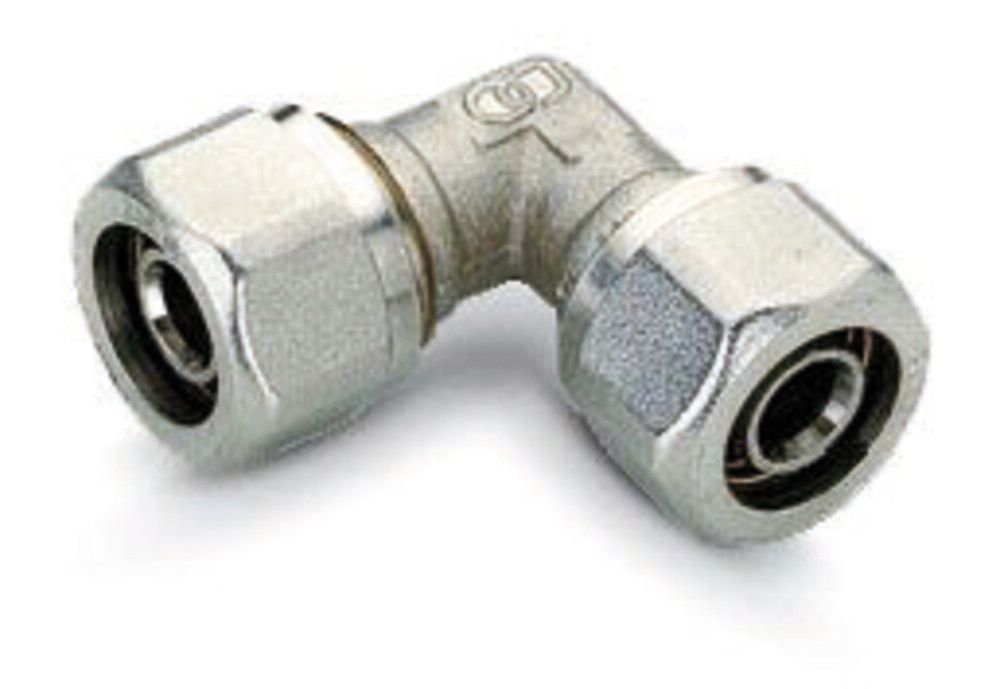 Systempex Coude 90° Pex-alu Raccordement À Serrer X Serrer D 16-16