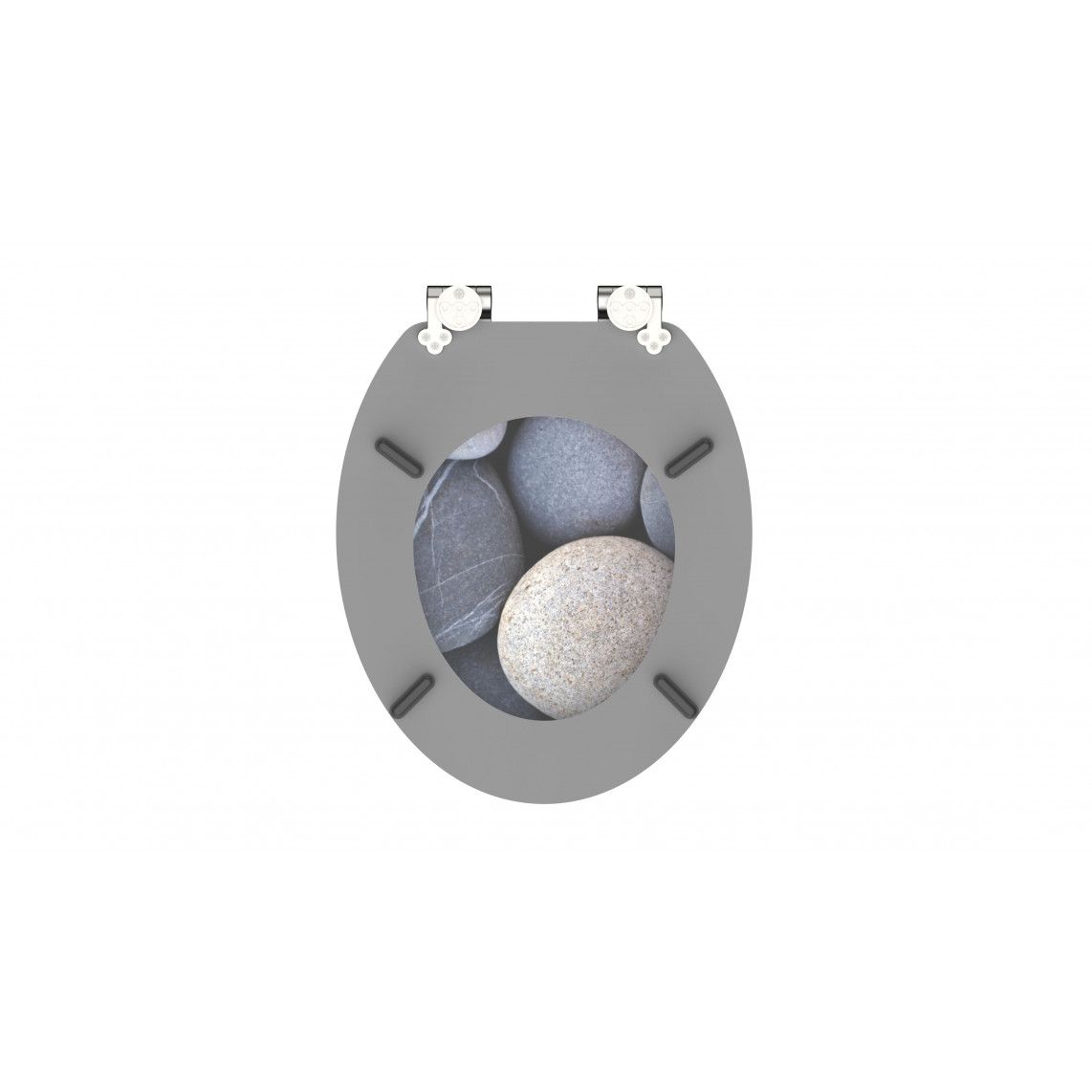 80130 MDF WC-zitting GREY STONES, met valrem vue 6