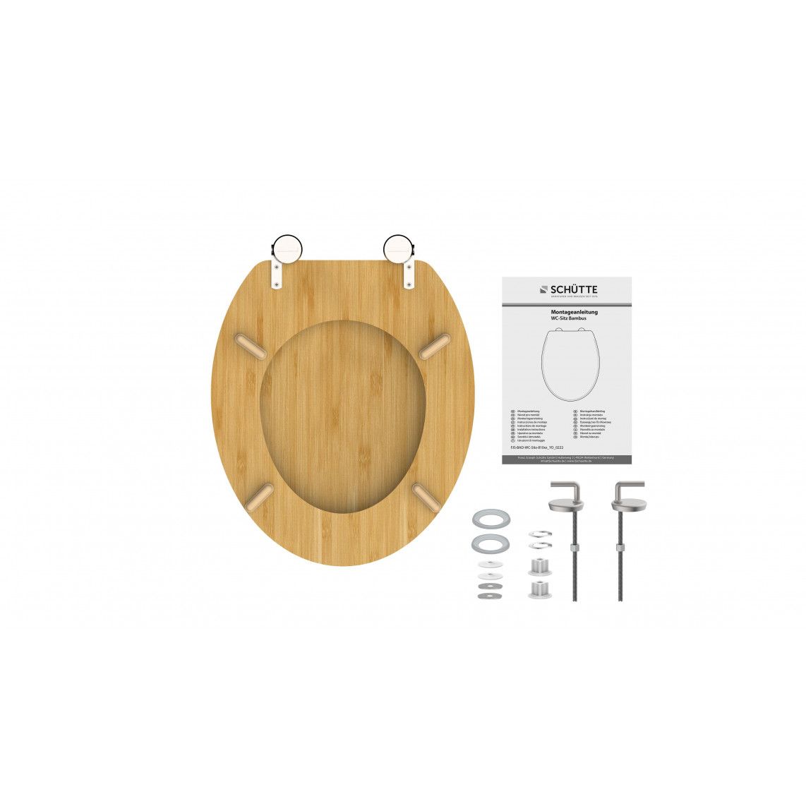 81001 Bamboe WC-zitting NATURAL BAMBOO vue 7