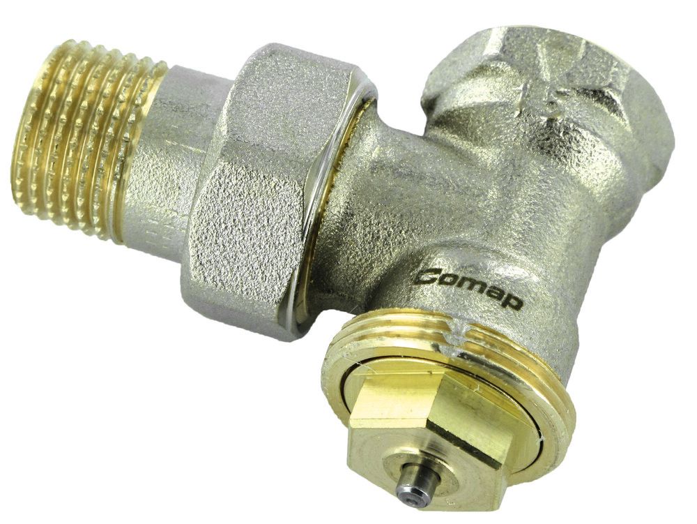 Comap 808 Robinet Thermostatique Équerre Filetage Femelle 3/8