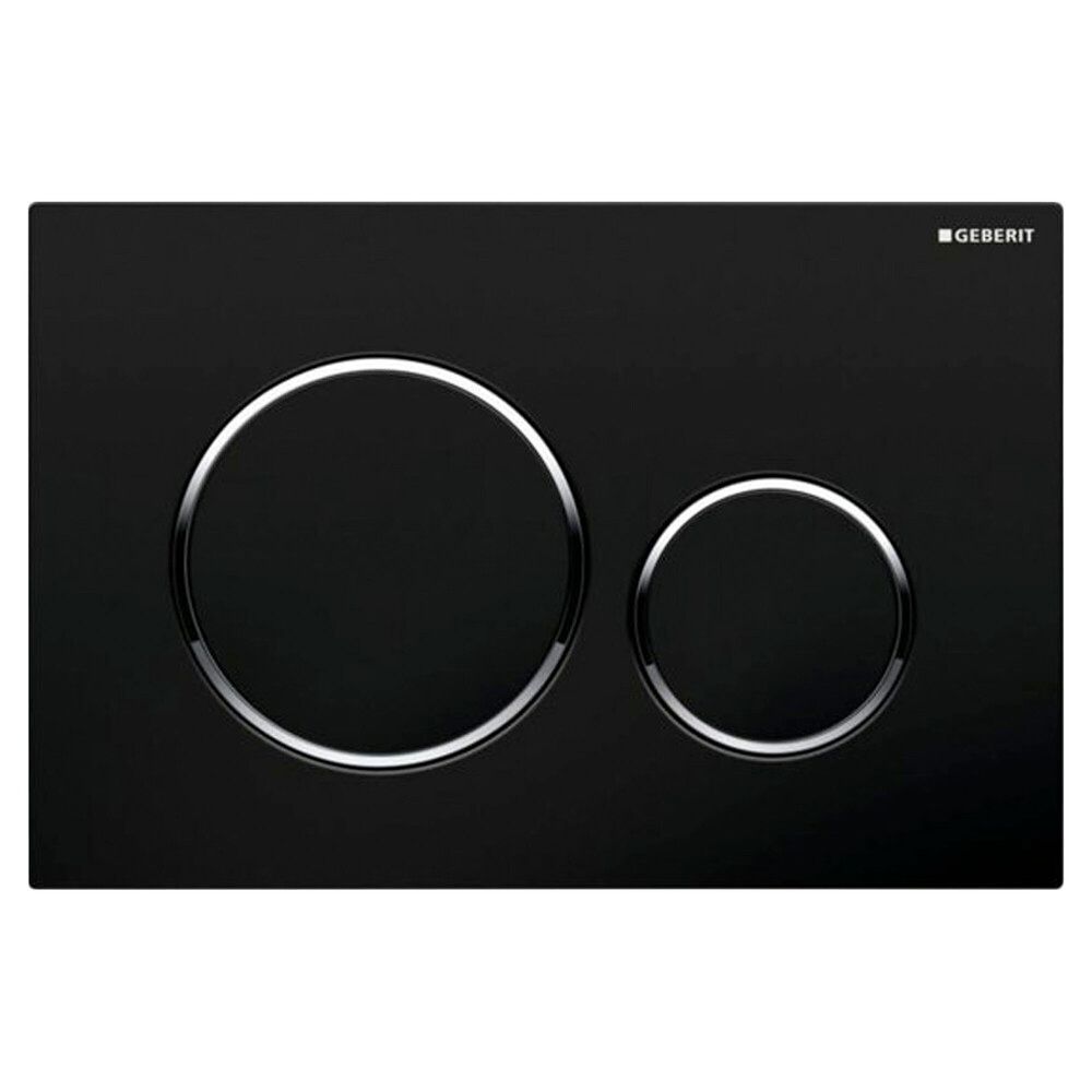 Geberit SIGMA20 Plaque DE Commande Noir Mat