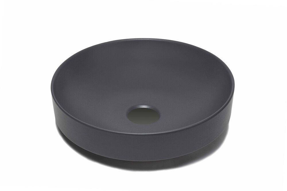 GO BY Van Marcke Elene Vasque À Poser Rond Anthracite Mat