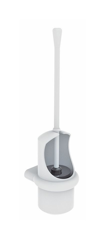 Normbau Nylon Care Ensemble Brosse WC Murale Nylon Blanc