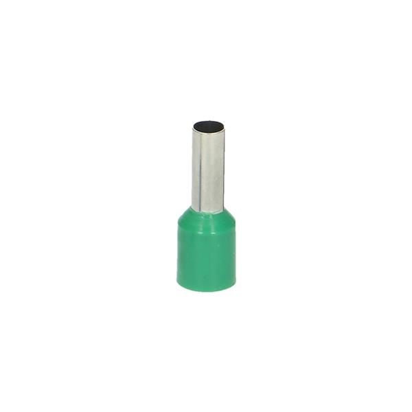 Embout de câble isolé section maximum 6mm² longueur du manchon en Cuivre: 12mm, 25 pièces