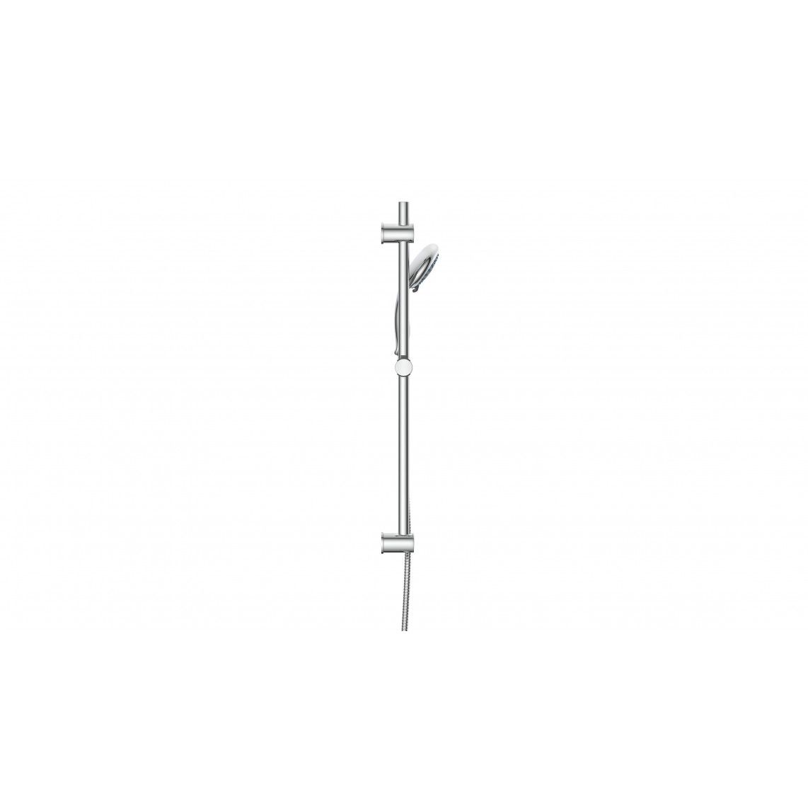 DX6051CSB WELLY Shower rail set, chrome vue 4