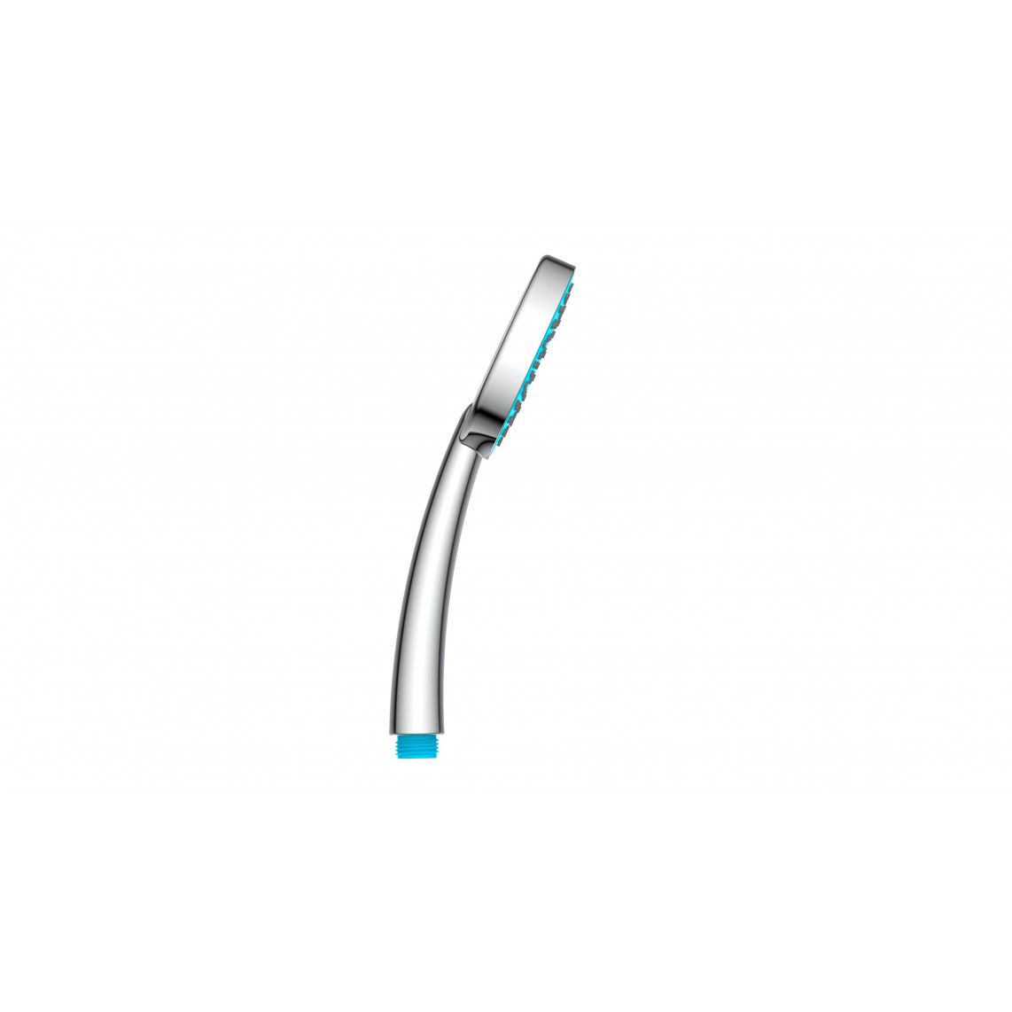 DX6061 RIO Hand shower, chrome/ turquoise vue 2
