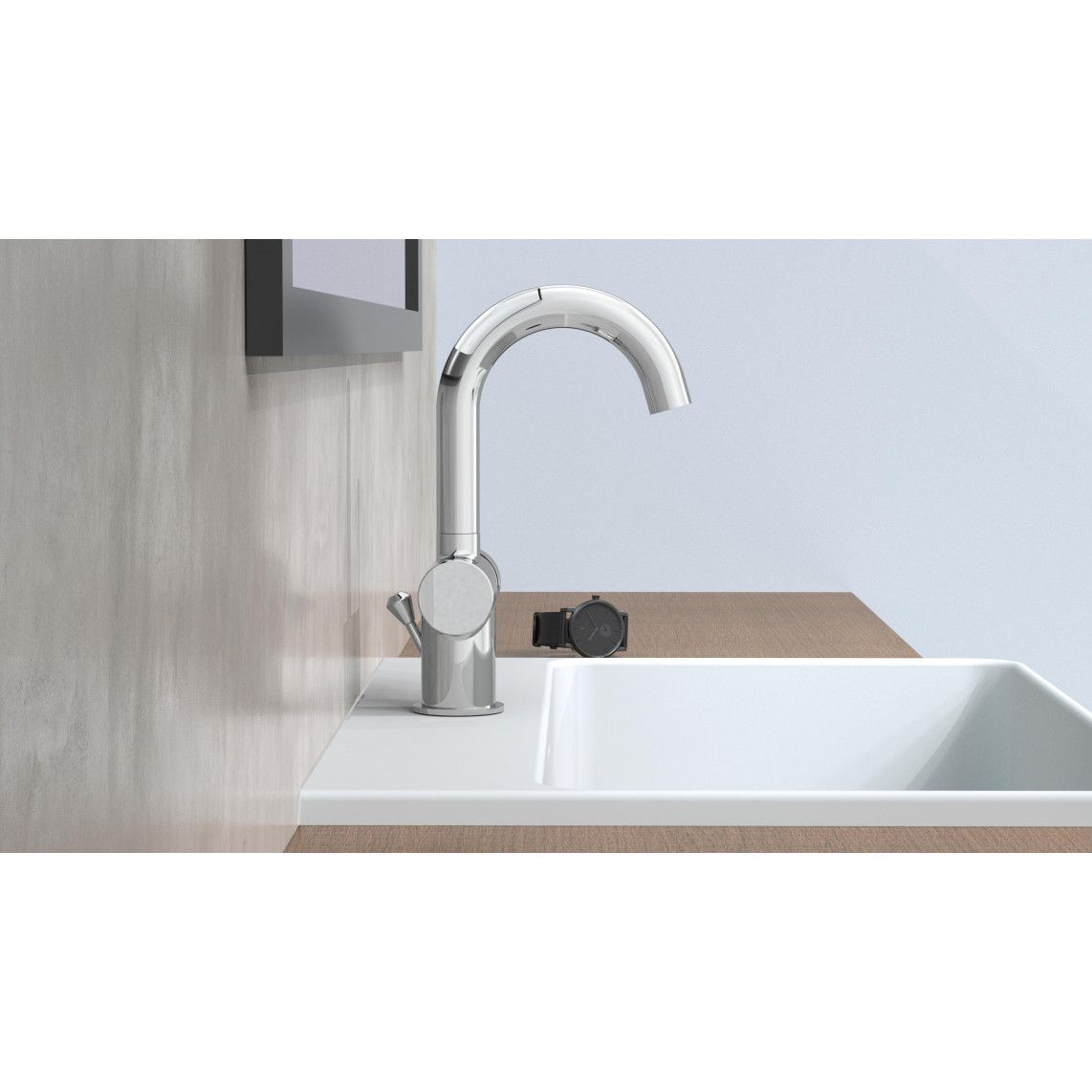 79010 CORNWALL Mitigeur lavabo, chromé vue 9