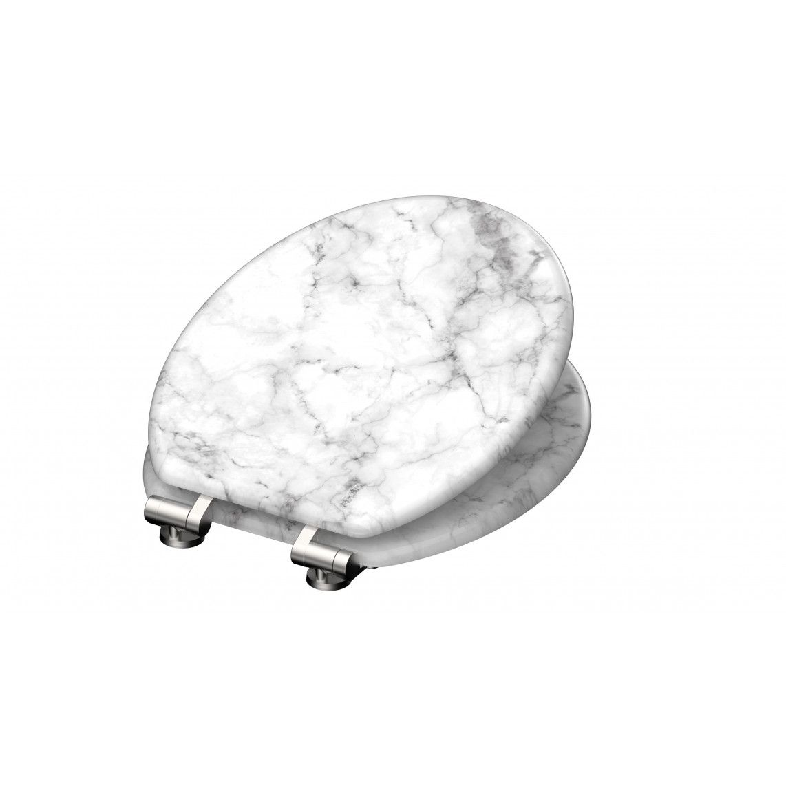 80194 MDF Toilet seat MARMOR STONE, with soft close vue 5