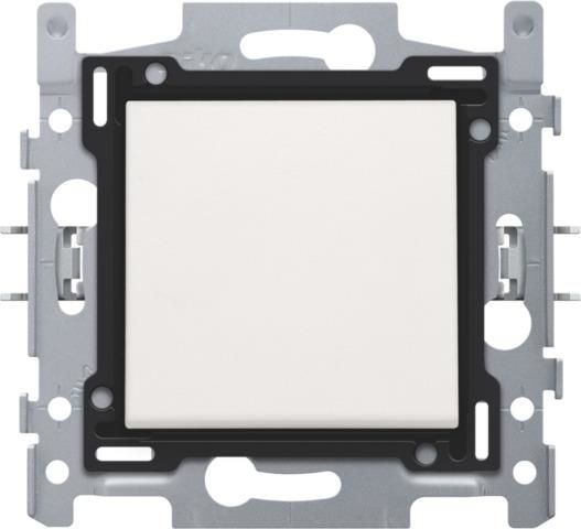 Interrupteur va & vient, socle et set de finition avec raccords rapides Blanc