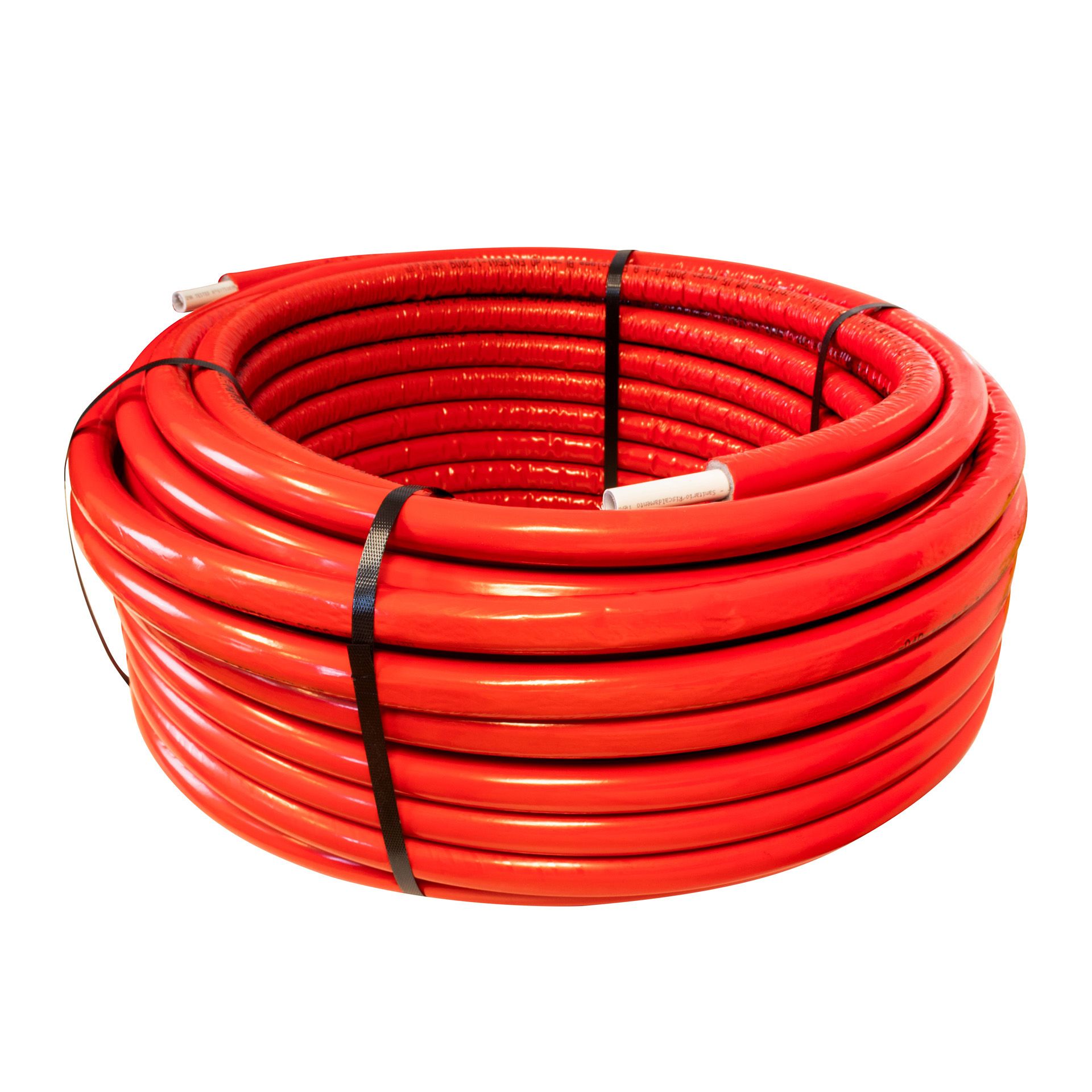 Tube Multicouche Pert-al-pert – Isolé – EN Couronne – 26×3 – 50 M – Rouge