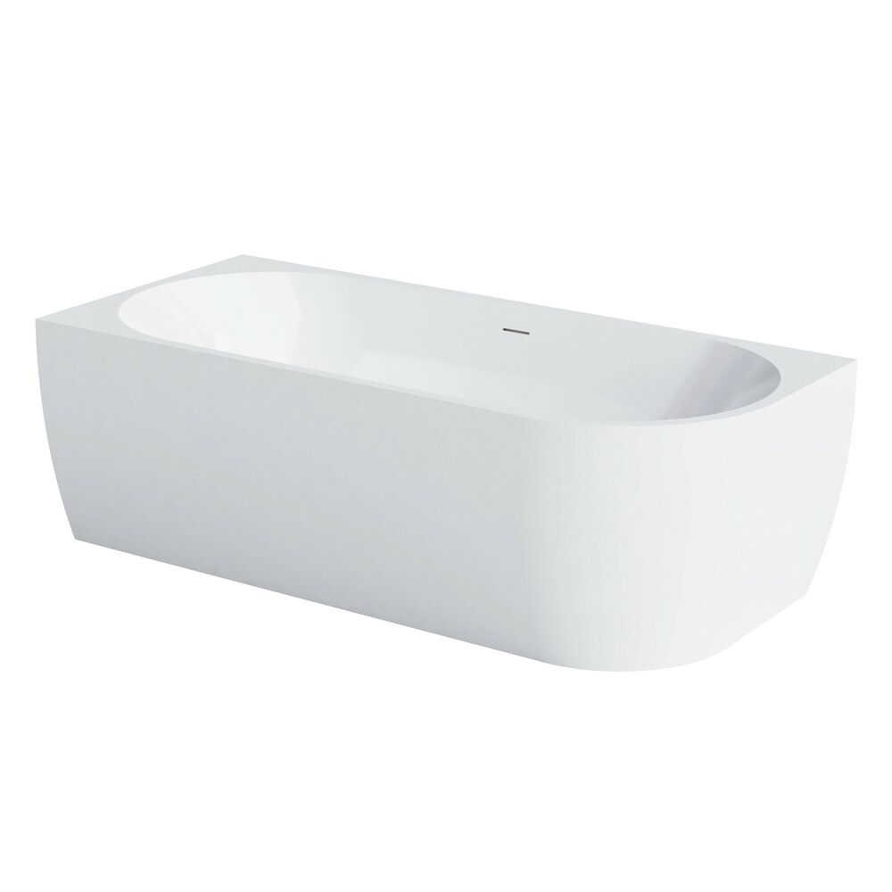 Van Marcke D-shape Design Baignoire Duo 180×80 Gauche Brillant
