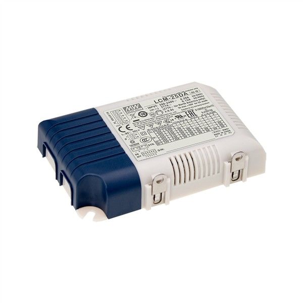 Led driver 25W alim en courant constant sortie 0.35A / 0.5A / 0.6A / 0.7A / 0.9A  / 1.05A + Dali dim