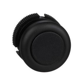 Tête ronde pour bouton poussoir à impulsion XACA Noir capuchonné