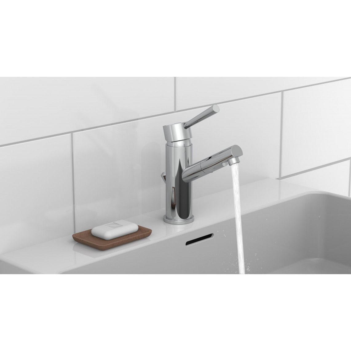 79110 CORNWALL Mitigeur lavabo, chromé vue 6