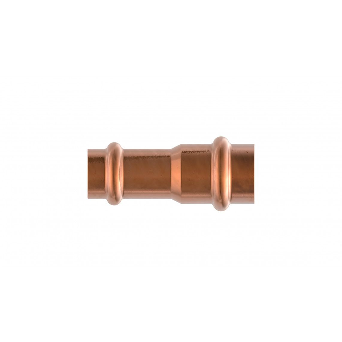 988614154 CU verloopsok, blanco, 15 mm x 12 mm, 2 mofen, (P5240), vue 2