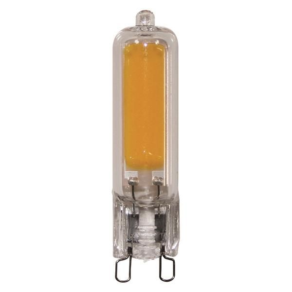 Lampe Led Cob G9 4W 220V 4000K 450lm en verre 13.3 x 60mm