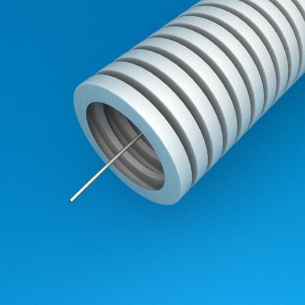 Tube vide avec tire fil diamètre 25mm Lsoh en rouleau de 50m