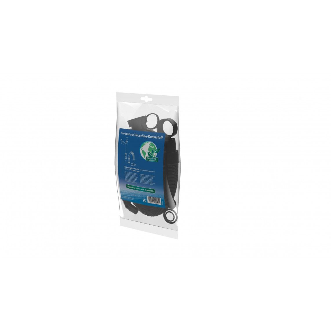 98836549 ECO-SAVE KS Flex spoelbakken-buissifon, Grijs, 1 1/2" x 3/4"T x 40/50 mm, met toestelaansluiting vue 4
