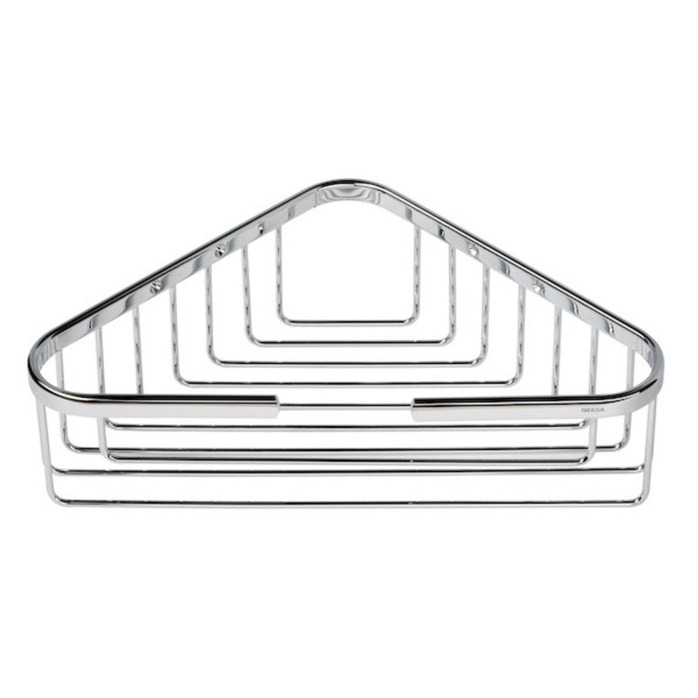 Geesa Basket Porte-flacon/éponge D'angle Chromé 260×260×85MM