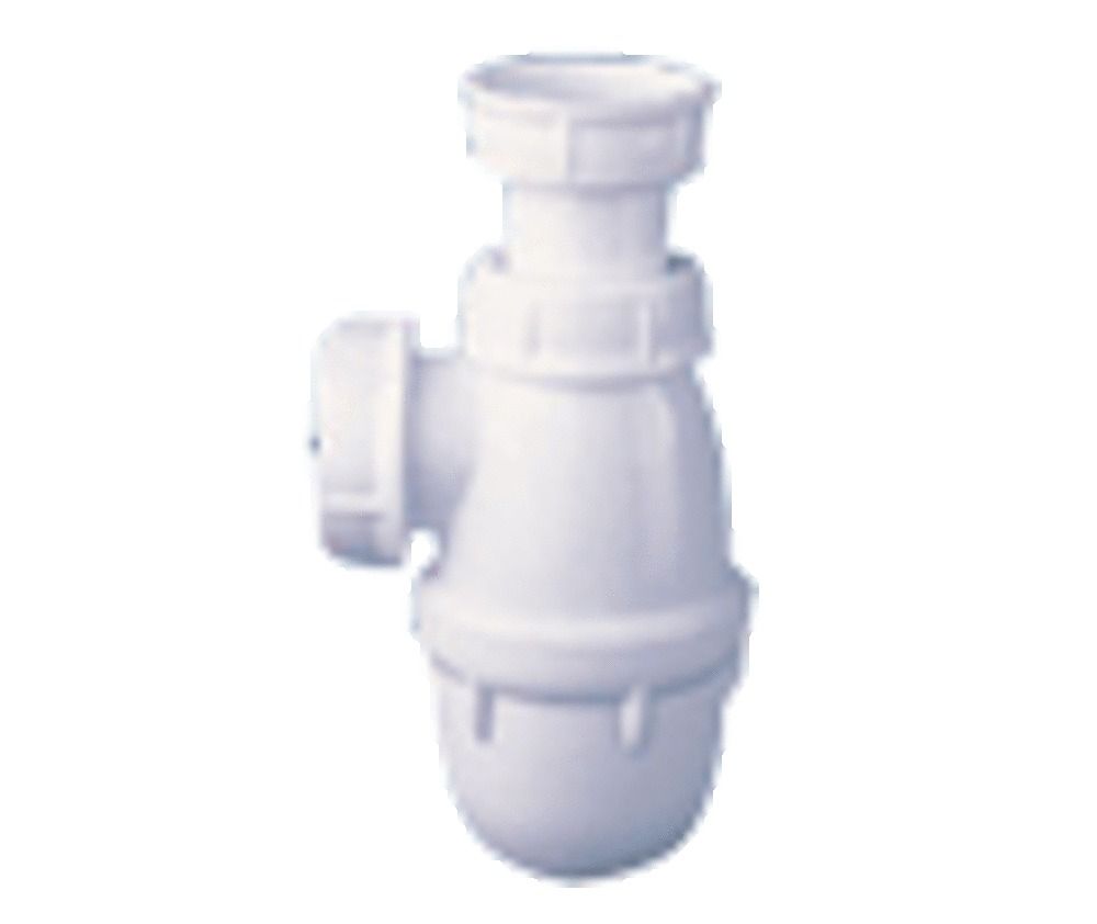 Nicoll Siphon Pour Évier PVC Blanc 6/4” X 40 MM
