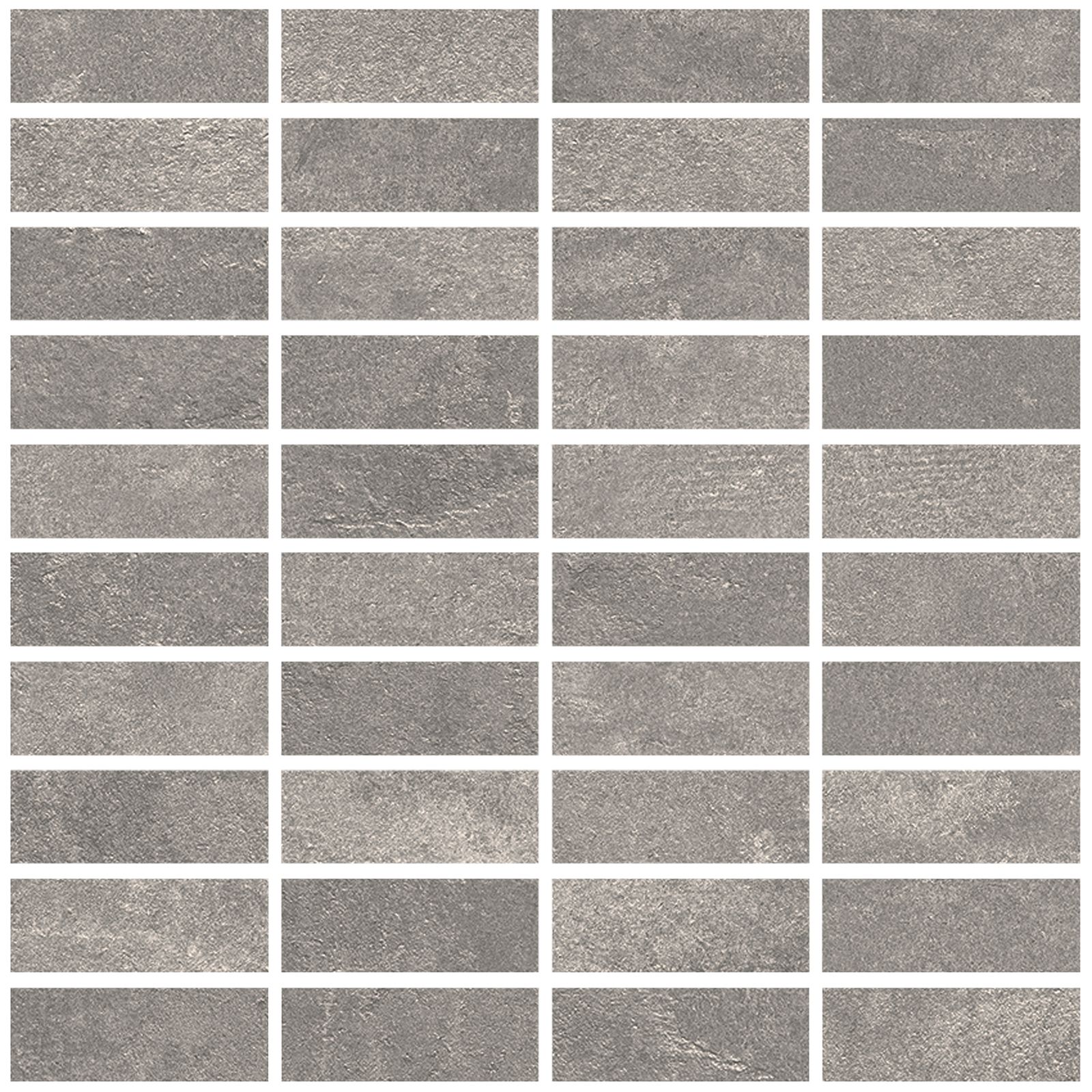 MOSAICO COSMOPOLITA GRAY 30X30 (2,5X7) SP